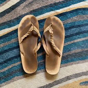 Rainbow Flirty Braidy sandals